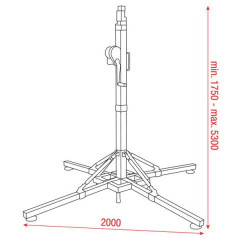 LT-150/5 Lifting Tower 5,3m ( 15 kg )