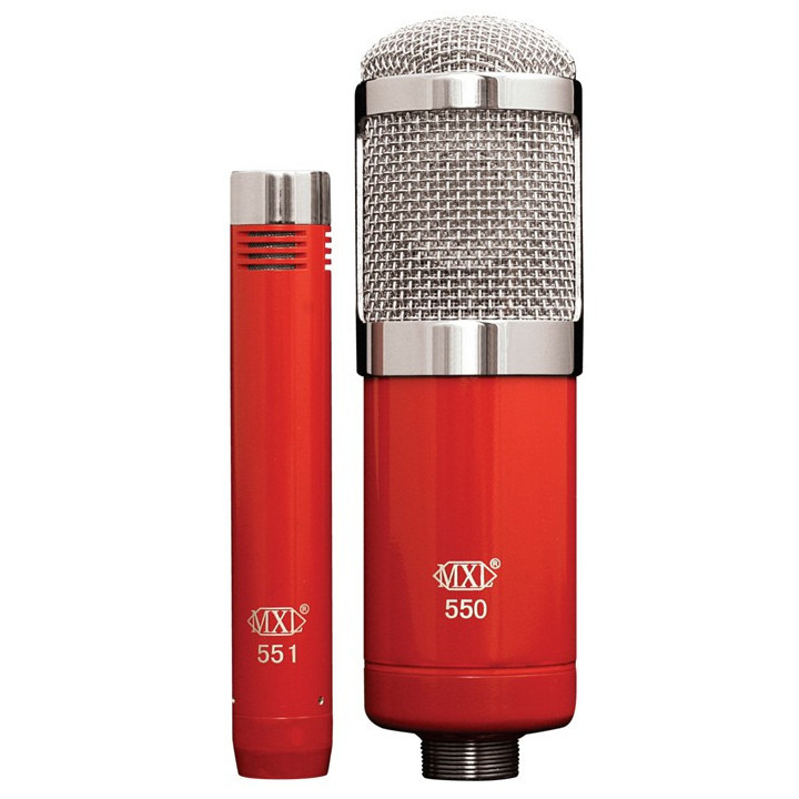 MXL 550 / 551 Zestaw Mikrofonów