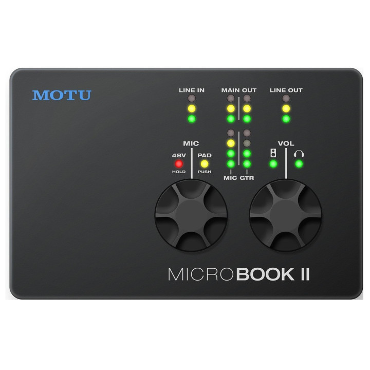 MOTU Micro Book USB II C