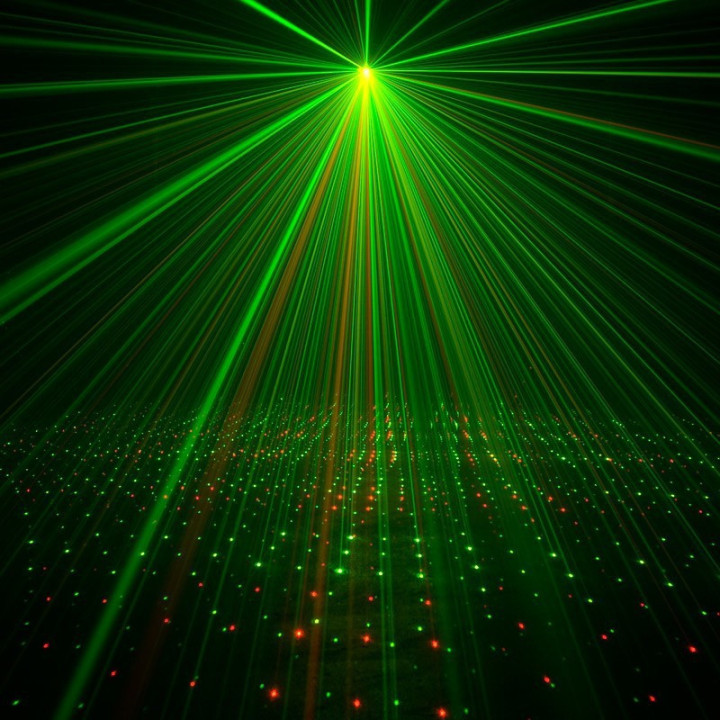 American DJ micro galaxian II laser