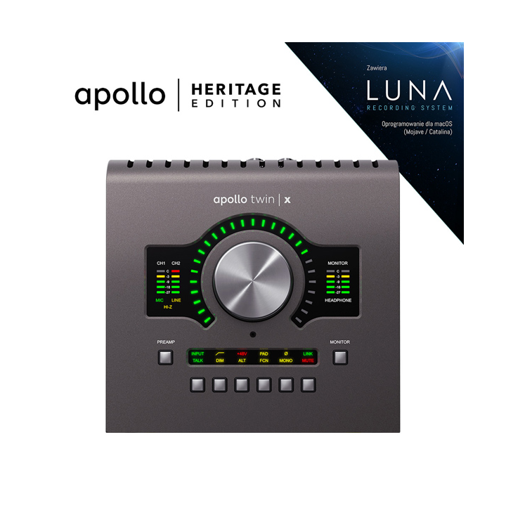 Universal Audio Apollo Twin X Quad Heritage