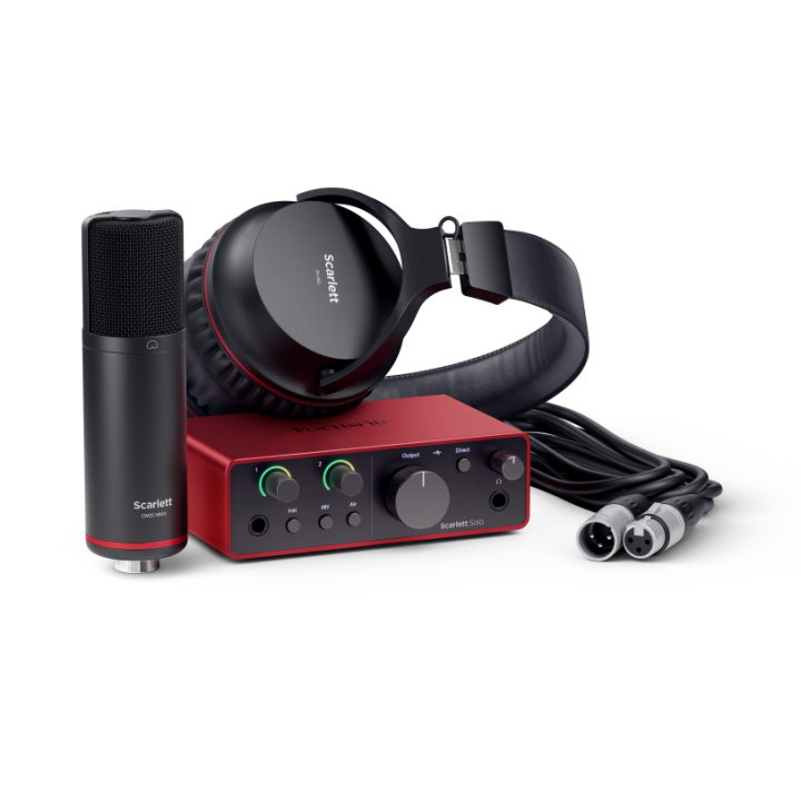 Focusrite Scarlett Solo Studio 4rd Gen