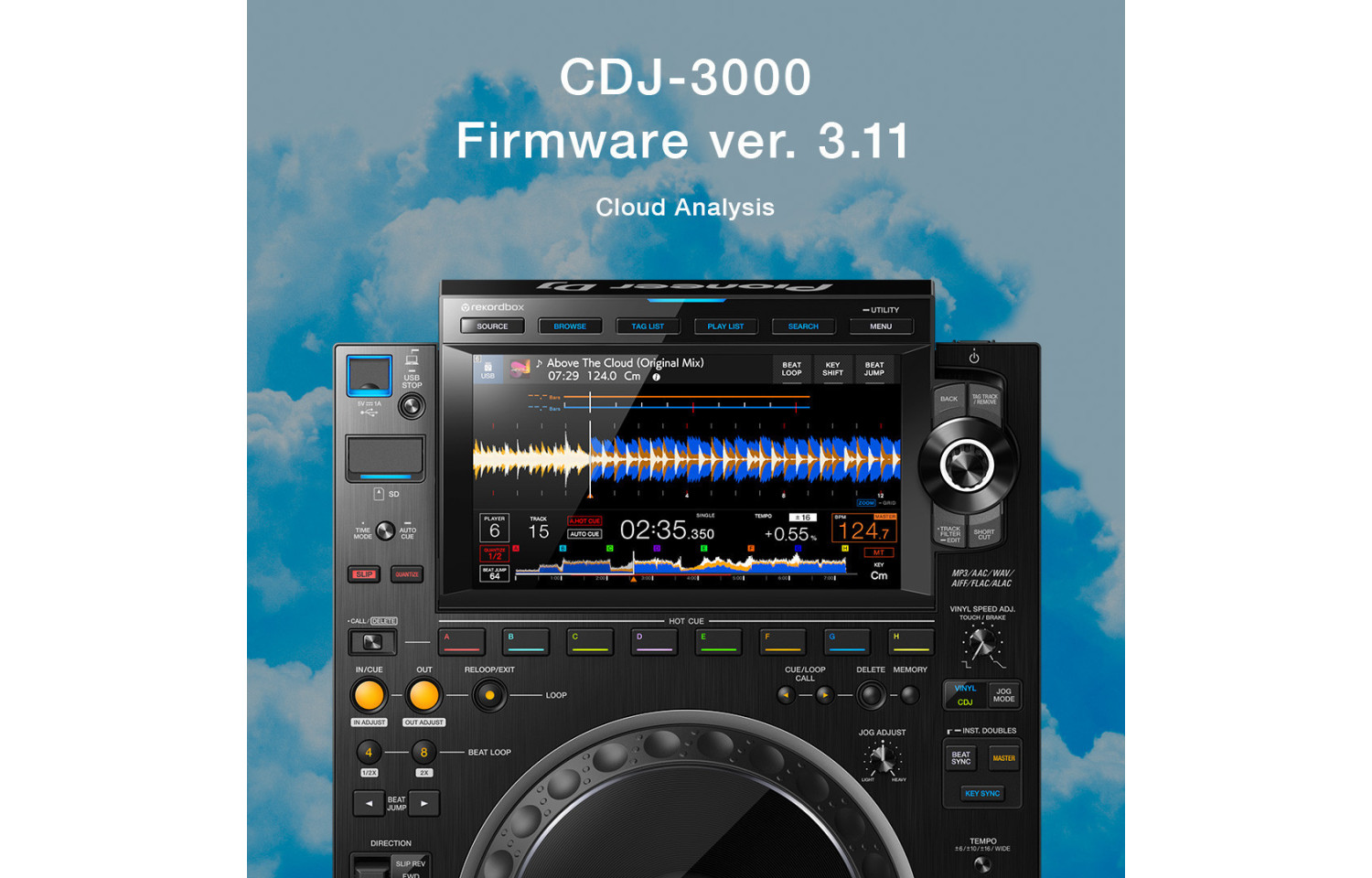 Nowy firmware dla Pioneer CDJ-3000 (wer. 3.11)